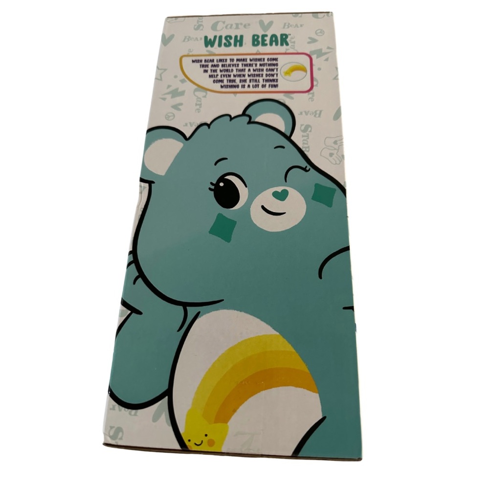 Wish Bear Plush with Star Rainbow Belly Logo - Picture 2 of 4